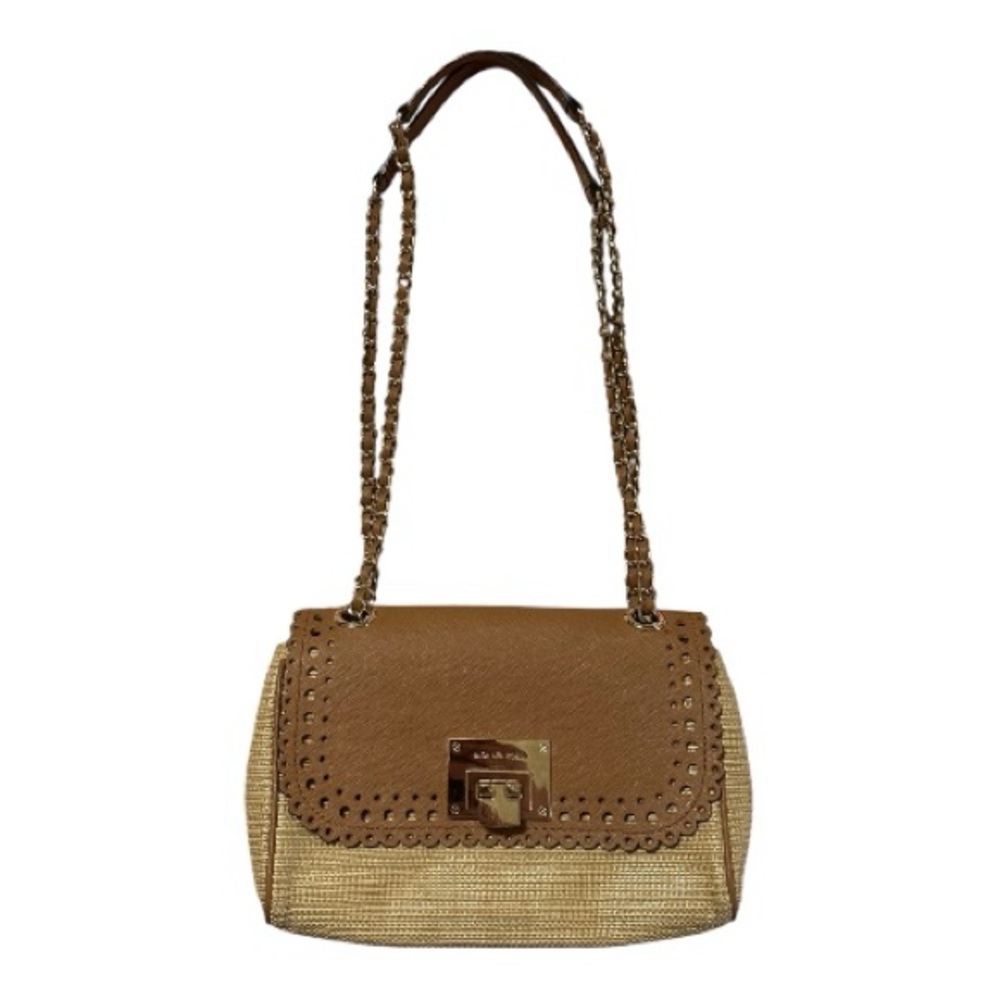 Michael Kors Brown and Tan Shoulder Bag